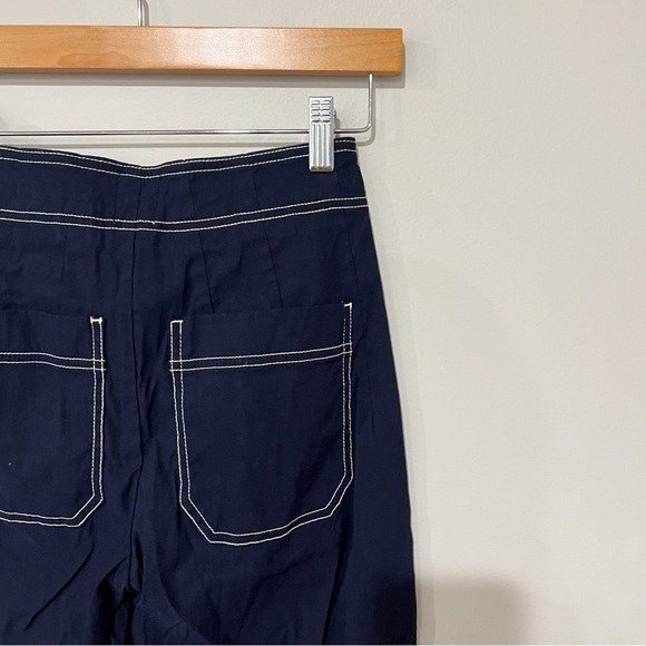 Anthropologie The Colette Sailor Crop Wide-Leg Pants by Maeve - Picture 9 of 10